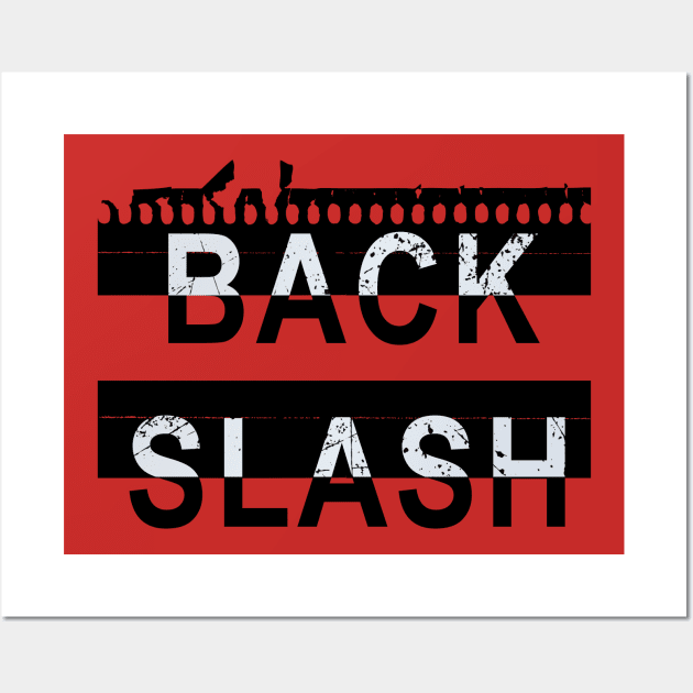 Back slash Wall Art by nidesign